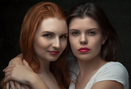 Models - women, hairs, redhead, Model