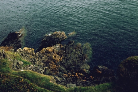 Lovely Nature - sea, ocean, nature, mountain