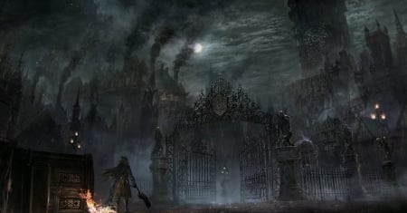 Cathedral ward - bloodborne, beast, hunt, hunter