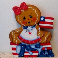 Gingerbread Flag