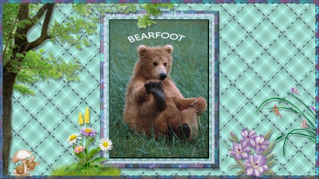 Bearfootin'