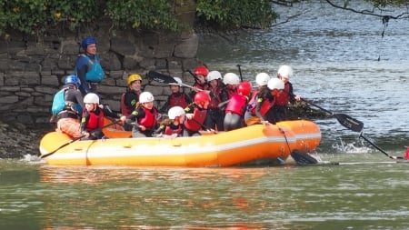 Life is good - boats, fun, people, rivers, ships, Children, Laughter