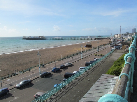 Seafront & Pier - beaches, seasides, seafronts, sussex, piers, brighton