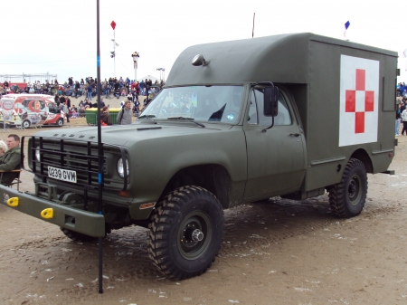 dodge military ambulance - ambulance, dodge, military, truck