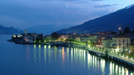 Lago de Como - beauty, nature, lakes, cool, nights, photography, italia