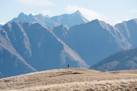 Mountain - sky, tree, nature, mountain