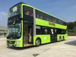 man hybrid double decker bus