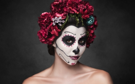 Sugar Skull - Models Female & People Background Wallpapers on Desktop ...