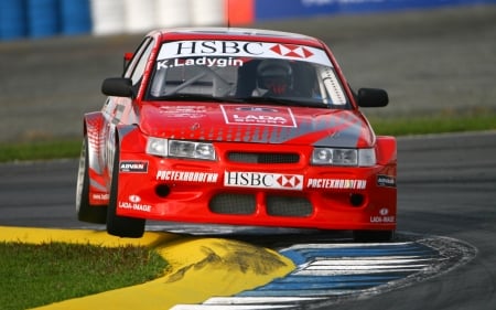 lada granta wtcc - granda, race, car, lada