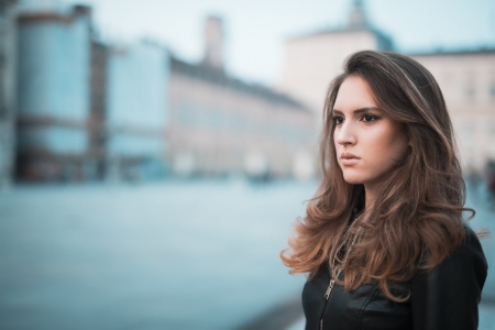 Model - girl, women, hair, Model