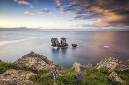 Ocean - cloud, Ocean, nature, sky