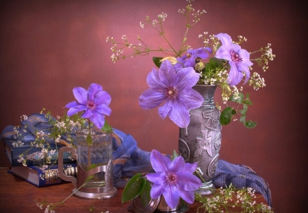 Still Life - purple, still life, flower, beautiful