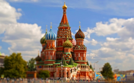 Saint Basil's Cathedral - Saint Basil, Cathedral, Red Square, Russia, church, Russian