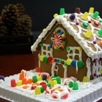 Gingerbread House With Gumdrops