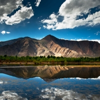 Mountain Lake Reflection