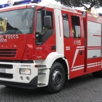 stralis aveco fire engine