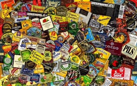 beer labels - beer, logos, names, labels