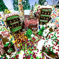 Gingerbread House Lane New York