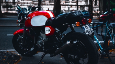 ducati gt1000 - ducati, bike, street, motorcycle