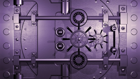 Vault Door - door, vault, 3d, background, Vault Door, security, desktop, wallpaper