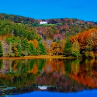 House above the Lake