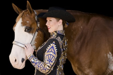 Life's A Rodeo. . - women, fun, female, hats, brunettes, western, girls, cowgirl, style, outdoors, rodeo, horses