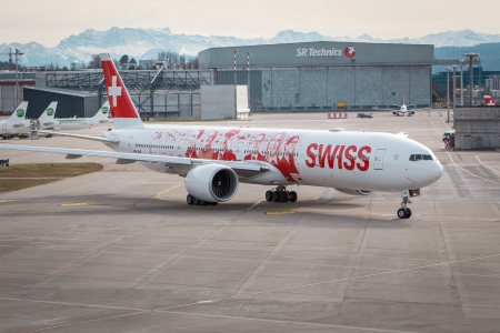 swiss air boeing 777 - boeing 777, swiss air, boeing, 777