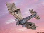 STEAMPUNK AIROPLANE