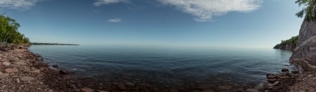 Lake Superior - Lake, Shoreline, Sky, Superior