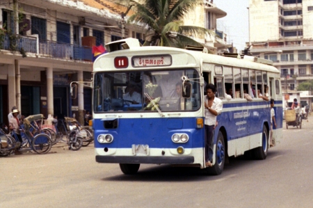 japanese bus in cambodia