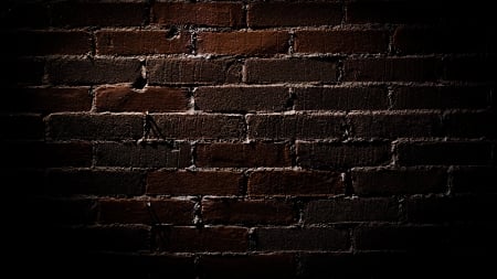 brick wall - abstract, texture, brick, wall