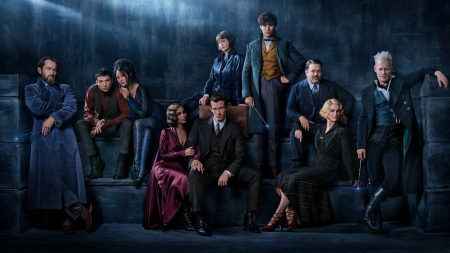 Fantastic Beasts The Crimes of Grindelwald 2018 - fantasy, the crimes of grindelwald, all, poster, movie, fantastic beasts 2