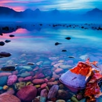 Autumn Sunrise On Lake McDonald