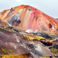 Colorful Mountains in Iceland