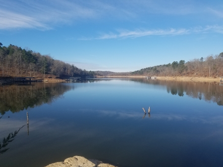 Blackburn Arm on a Beaver Lake Overlook - hiking, photography, nature, outdoors