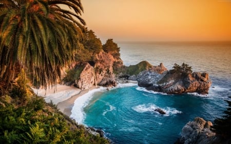 Big Sur - fun, sunset, nature, beach, ocean, cool