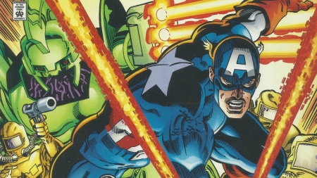 Captain America - Comic, Marvel, Captain, America