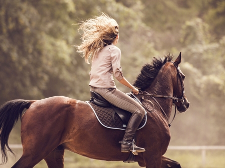 Morning Jaunt . . - women, fun, female, boots, models, western, girls, cowgirl, style, outdoors, horses, blondes, ranch