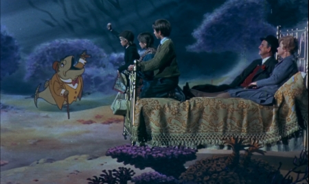 bedknobs and broomsticks - witch, broomsticks, bed, bedknobs