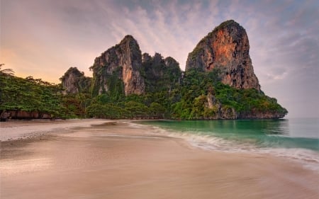 beach - fun, nature, ocean, beach, cool, sunset