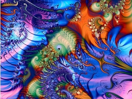  Fractals, abstract - fractals, abstract