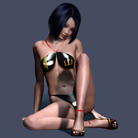 abstract sexy girl