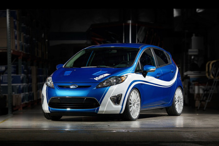 2011 Ford Fiesta by H&R Special Springs - fiesta, ford, car, tuning