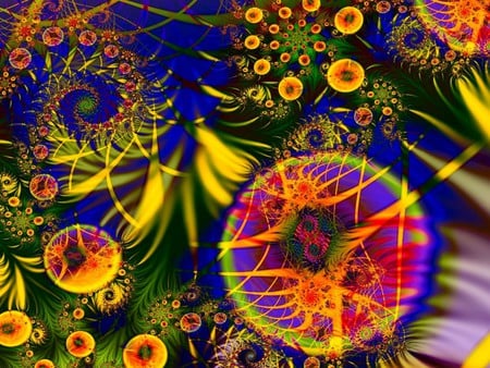  Fractals, abstract - fractals, abstract