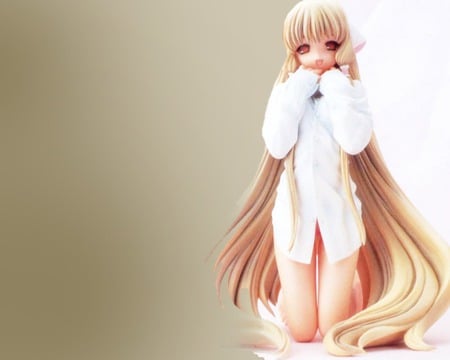 Chobits  - anime, chobits, artwork, girl, sexy, erotic, wallpaper