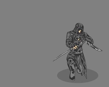 Abstract Assassin - abstract, peqkid, assassin, ninja, thief, theif, fantasy, krause