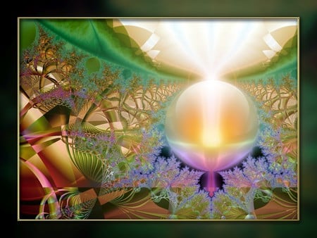 Abstract beauty - digital, fantasy, 3d, abstract, art