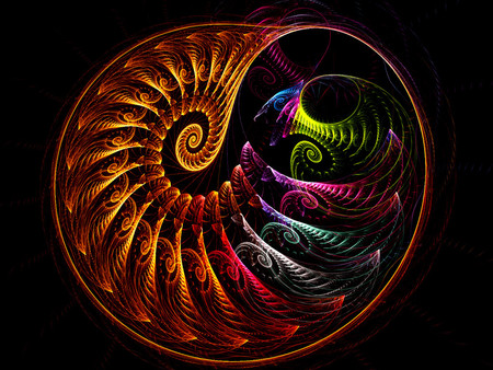  Fractals, abstract - fractals, abstract