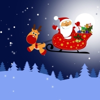 Santa And Rudolph