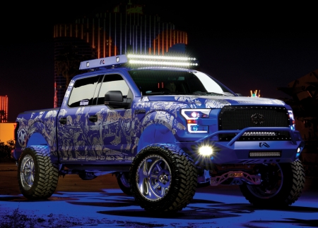 - FREEDOM BLUES -  - light bar, lift, blue, truck